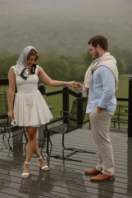 A wedding at The Valley Venues, Lookout Deck, photographed by August Images