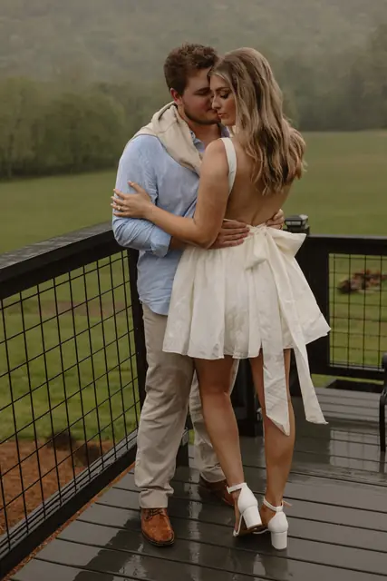 A wedding at The Valley Venues, Lookout Deck, photographed by August Images