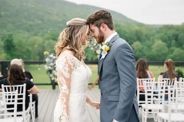 A wedding at The Valley Venues, Lookout Deck, photographed by Kristen Thomison Photos