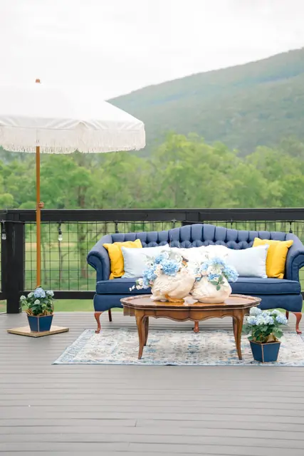 A wedding at The Valley Venues, Lookout Deck, photographed by Kristen Thomison Photos