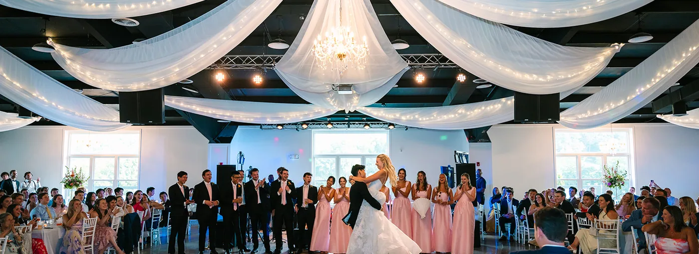 The first dance, the party watching
