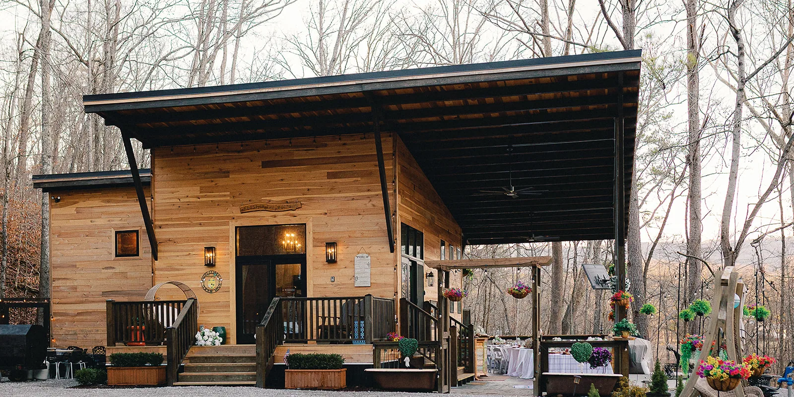 A cottage in the woods