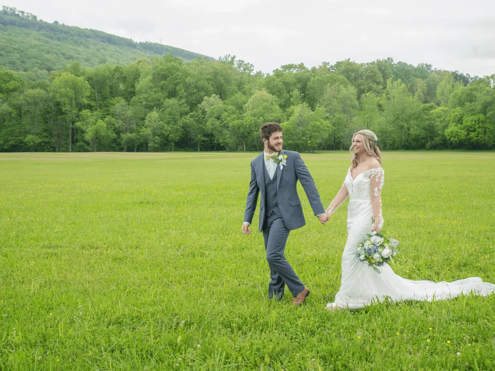 Walking the meadow